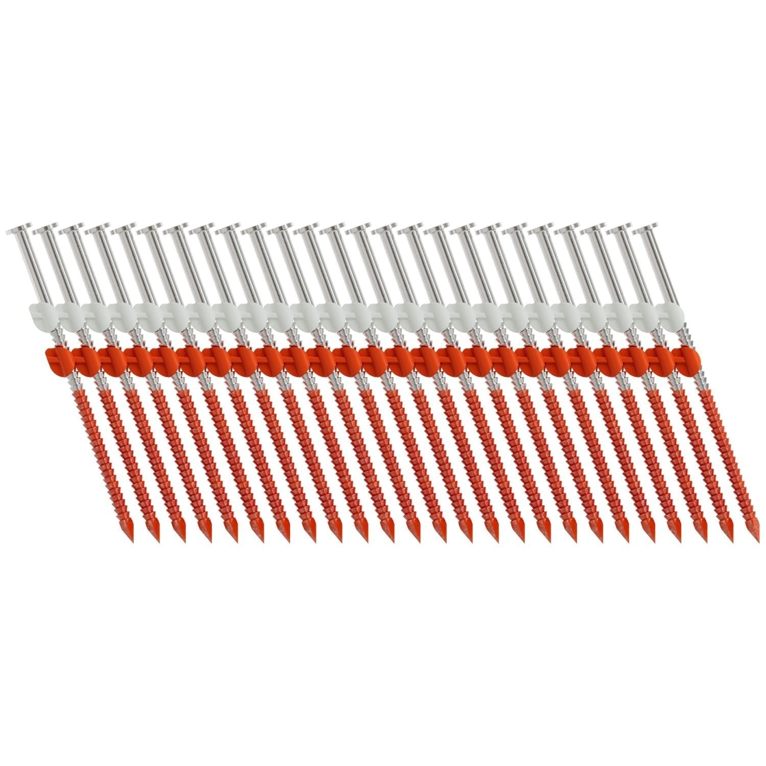 Simpson Strong-Tie T10A325CNB 20°–22° Plastic Strip, Full Round Head, Ring-Shank Nail, 3-1/4-in. x .131-in. Type 316, 4000-Pack