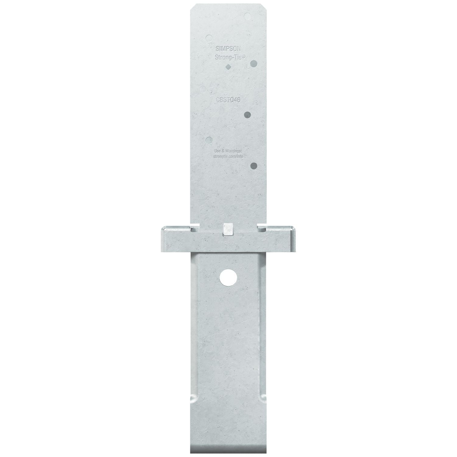 Simpson Strong-Tie CBSTQ46-SDS2HDG CBSTQ Hot-Dip Galvanized Standoff Column Base for 4x6 w/ SDS Screws