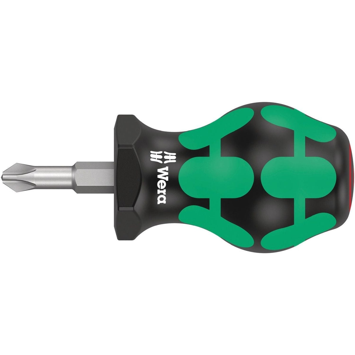 Wera 350 Ph Phillips-Head Stubby/Carburetor Screwdriver, Ph 1x25-mm.