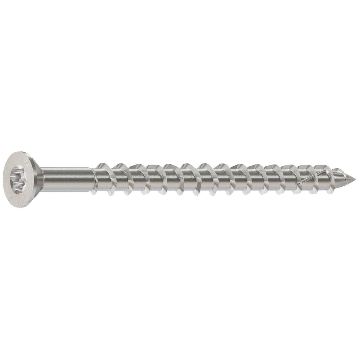 Simpson Strong-Tie T10250DWP Deck-Drive DWP WOOD SS Screw, #10 x 2-1/2-in. T-25, Flat Head, Type 316, 50-Pack