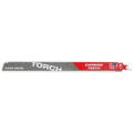 Milwaukee 48-00-5503 12-Inch 7-TPI The TORCH with Carbide Teeth SAWZALL Reciprocating Saw Blade, 5-Pack