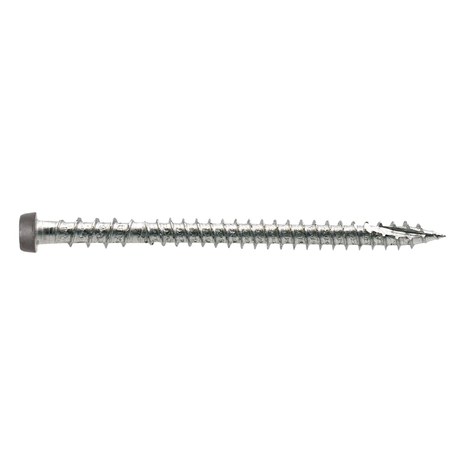 Simpson Strong-Tie DCU234P316GR04 Deck-Drive DCU COMPOSITE Screw, #10 x 2-3/4-in. T20, Type 316, Gray 04, 350-Pack