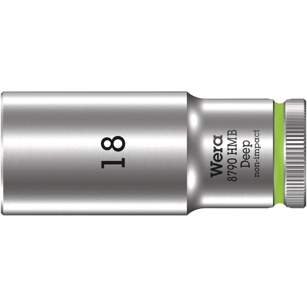 Wera 8790 Hmb Deep 3/8-in. Socket, 18x64-mm.
