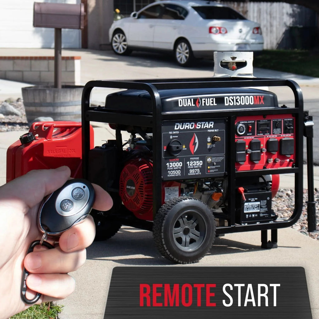 Duromax DS13000MX 13,000 Watt Dual Fuel Portable Generator w/ CO Alert