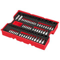 Milwaukee 77 pc. 1/4-in. & 3/8-in. Drive Metric, SAE, & Torx® Socket Set with Tray for PACKOUT Drawers (48-22-0152)