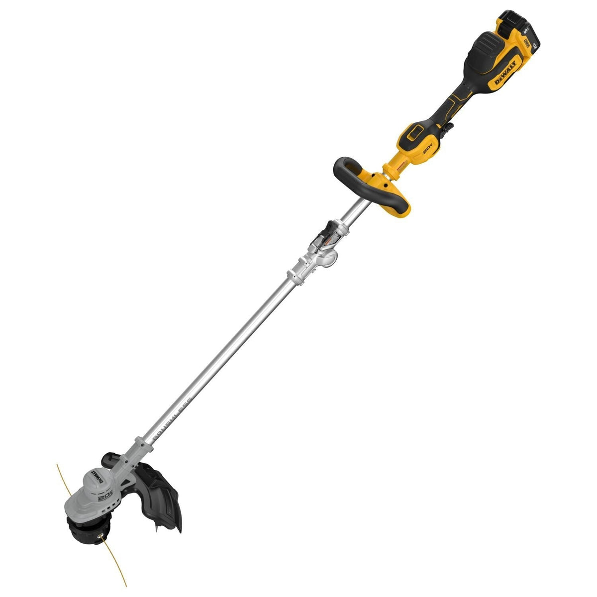 DeWALT DCST926P1 20V MAX Brushless Cordless Foldable String Trimmer 5.0Ah Kit