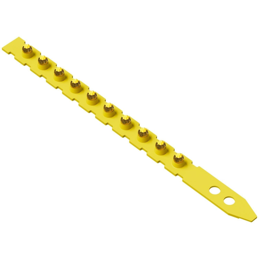 Simpson Strong-Tie P27SL4A P27SL 0.27-Caliber Plastic, 10-Shot Strip Loads, Yellow - Imported, 100-Pack