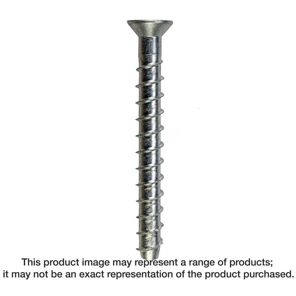 Simpson Strong-Tie THDC25400CS6SS Titen HD 1/4-in. x 4-in. Type 316 SS Countersunk Head Heavy-Duty Screw Anchor, 25-Pack