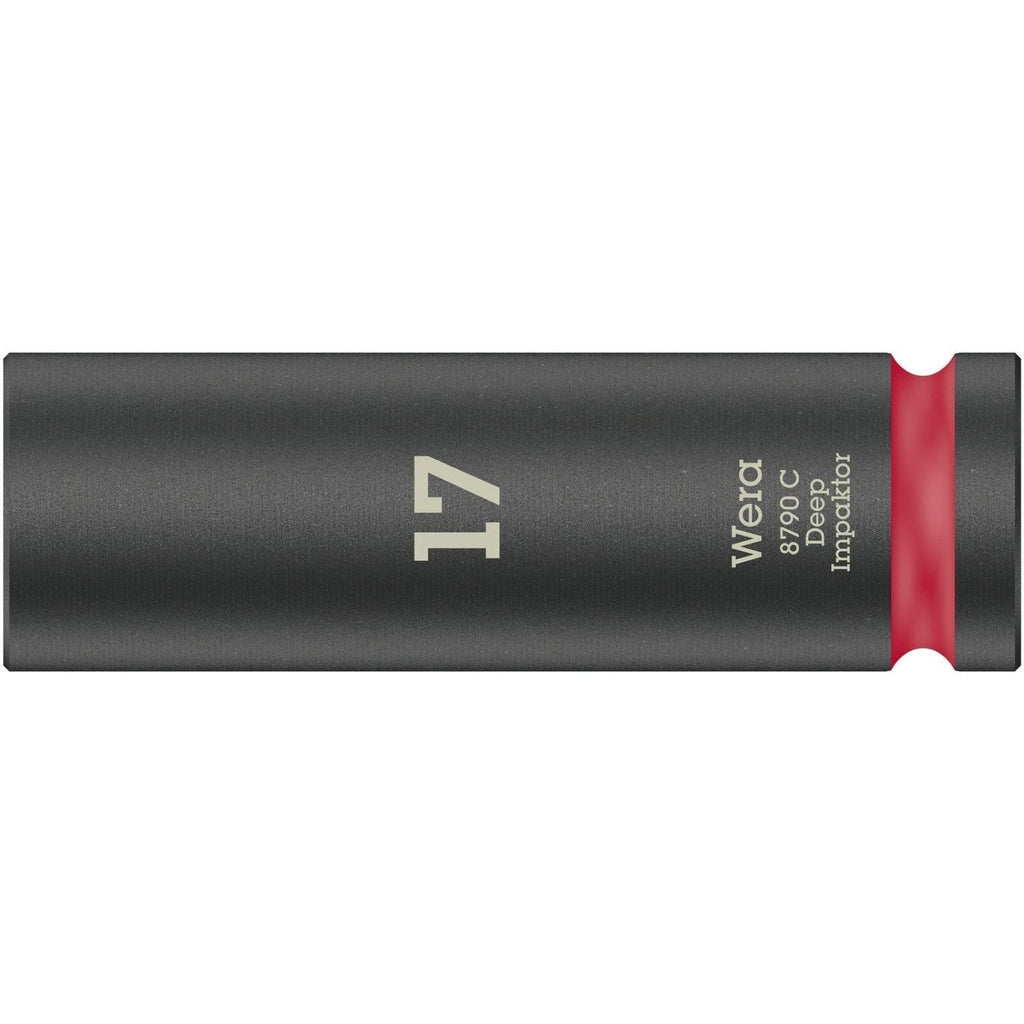 Wera 8790 C Impaktor Deep Socket With 1/2-in. Drive, 17x83-mm.