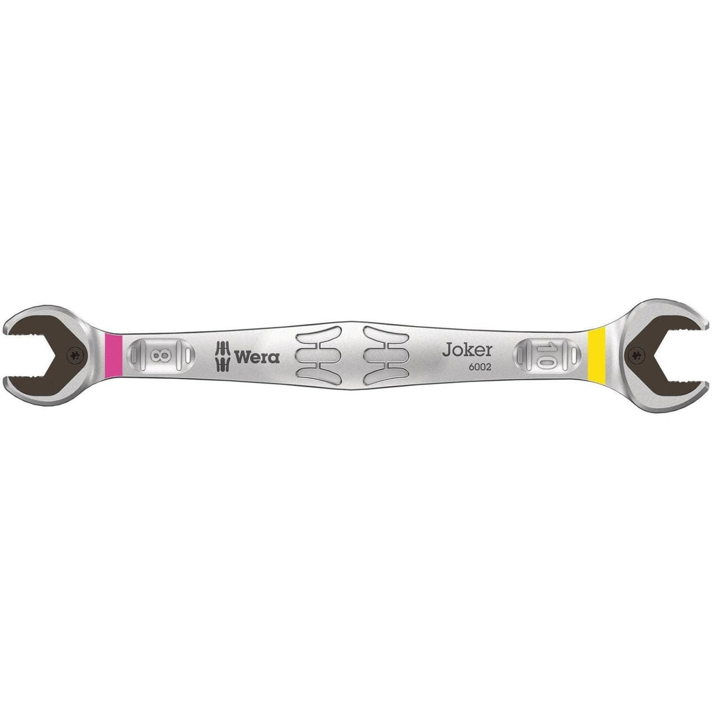 Wera 6002 Joker Double Open End Wrenches, 8x10x141-mm.