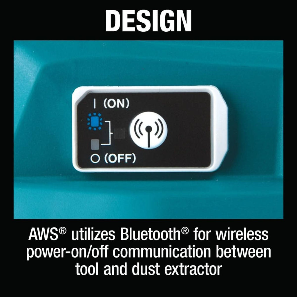 Makita XLS01ZX1 18V LXT Lithium-Ion Brushless Cordless 9" Drywall Sander, AWS Capable, Tool Only