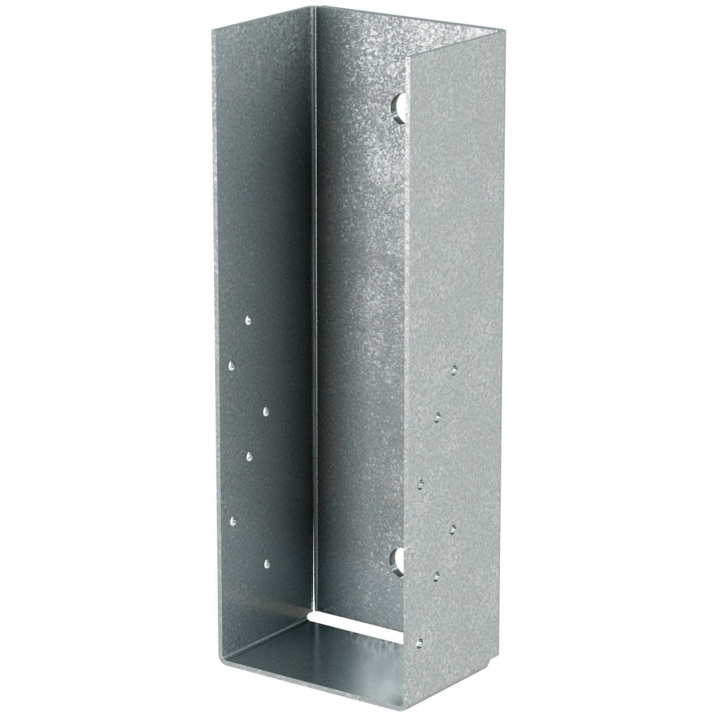 Simpson Strong-Tie MBHU5.50/16KT MBHU 5-1/2-in. x 16-in. Galvanized Masonry Beam Hanger with Screws/Anchors