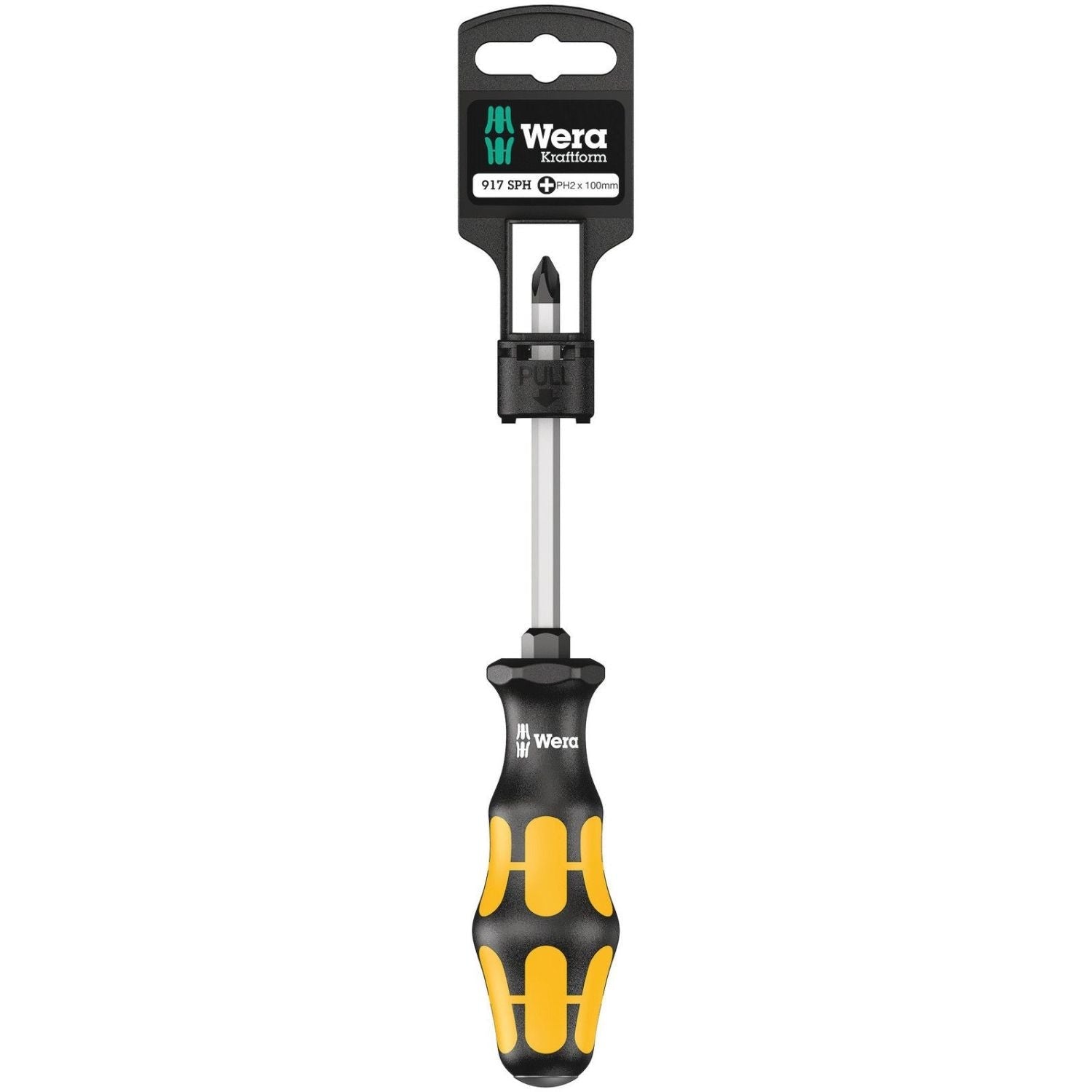 Wera 917 Sph SB Screwdriver For Phillips Screws, Ph 2x100-mm.