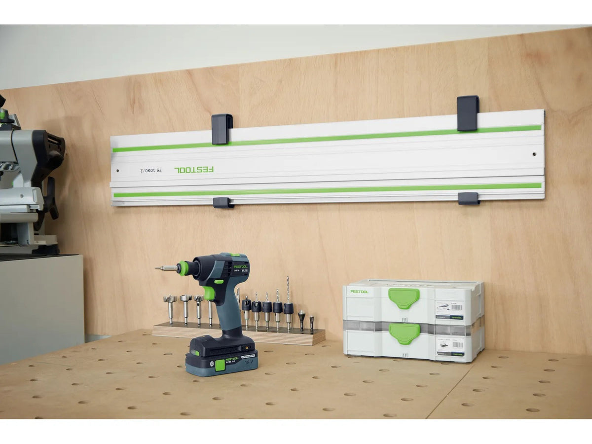 Festool Wall Mount Hangers for Guide Rail Track Storage, HA-FS/2, 2-Pack (578938)