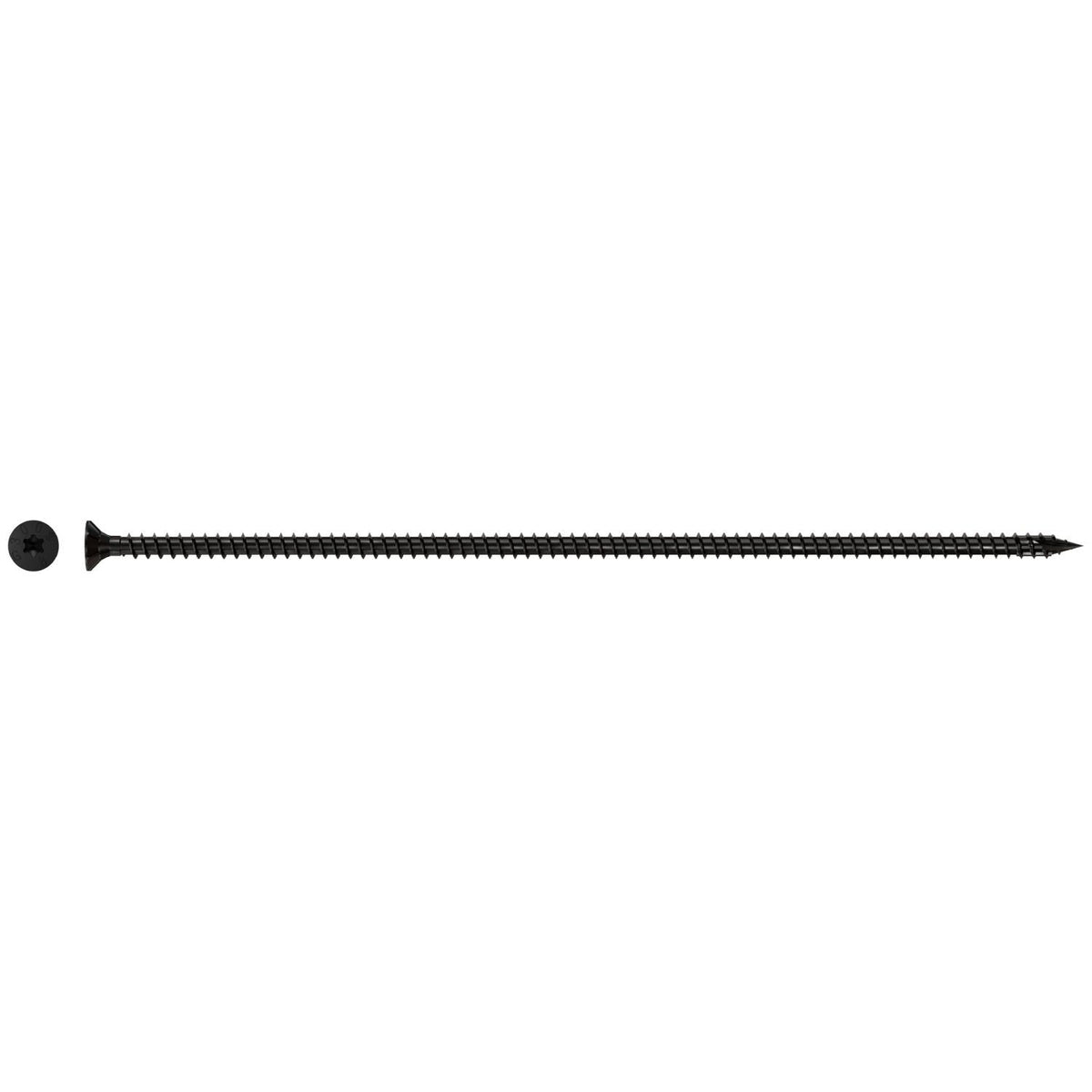 Simpson Strong-Tie SDCF8X300-R50 Strong-Drive SDCF TIMBER-CF Screw, 0.315-in. x 11-3/4-in. T40, E-Coat, 50-Pack