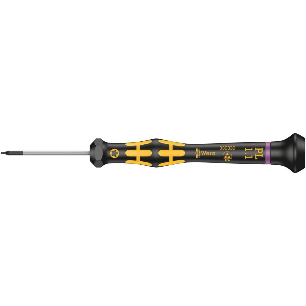 Wera 1573 Pentalobe Esd Kraftform Micro Screwdriver, Pl 1.1x40-mm.