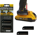 StealthMounts Magnetic Bit Holder for DeWALT XR & Flexvolt Tools, 2-Pack