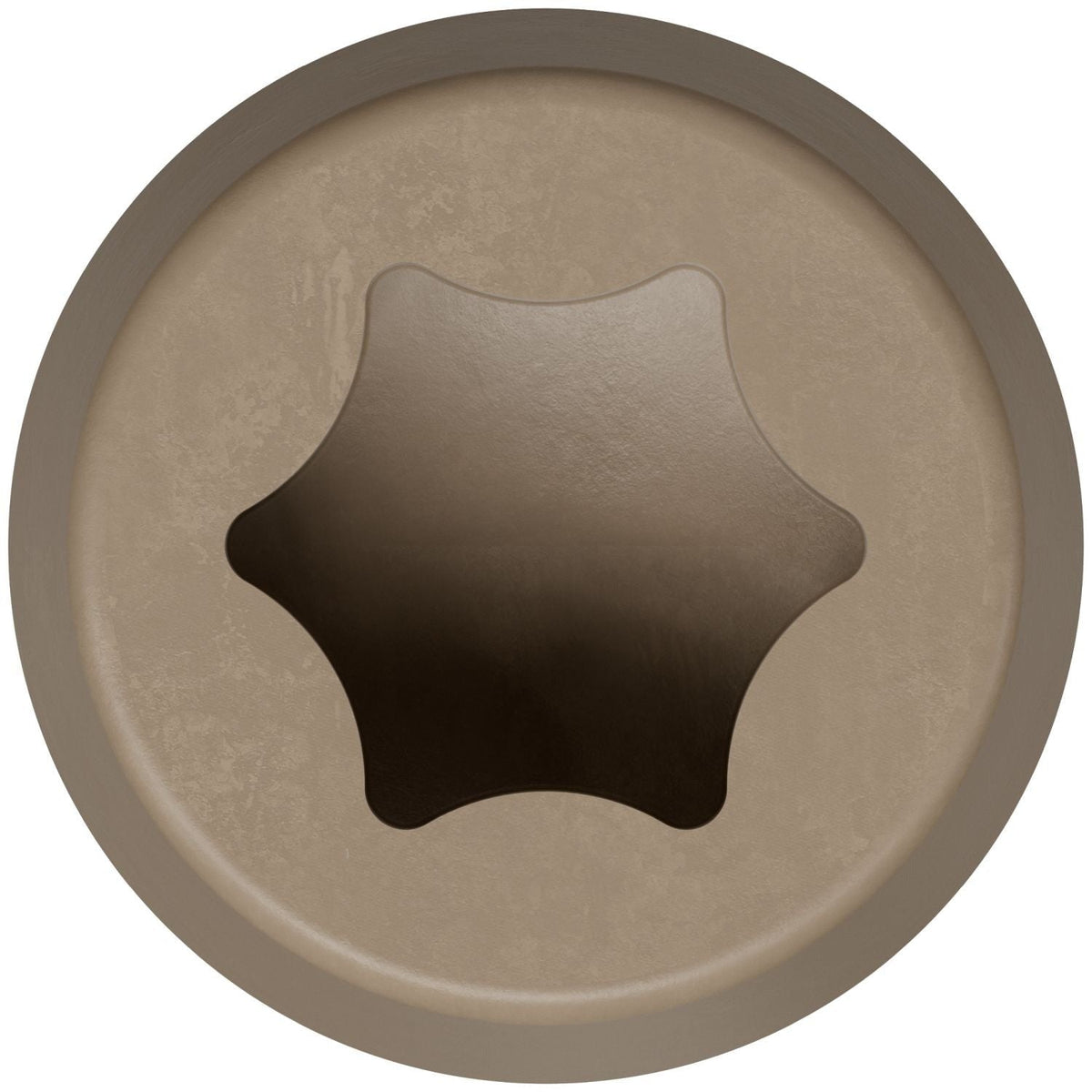 Simpson Strong-Tie DCU234TN02R350 Deck-Drive DCU COMPOSITE Screw, #10 x 2-3/4-in. T20, Quik Guard, Tan 02, 350-Pack