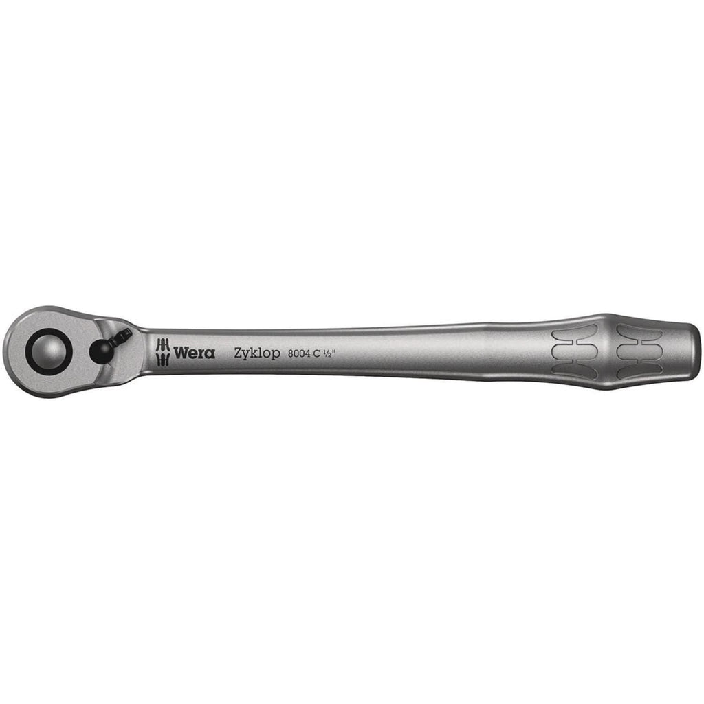 Wera 8004 C Zyklop Metal Ratchet With Switch Lever And 1/2-in. Drive, 1/2-in.x281-mm.