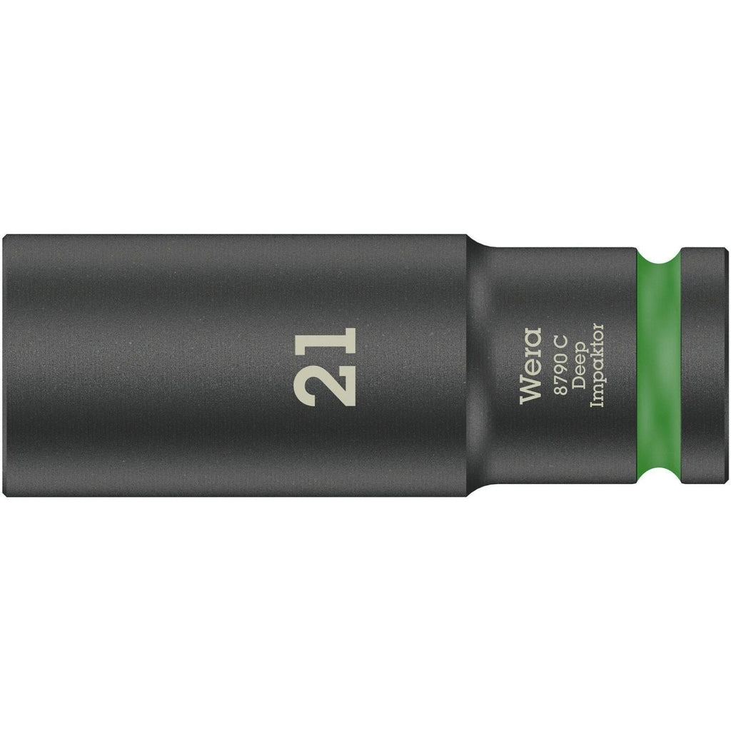 Wera 8790 C Impaktor Deep Socket With 1/2-in. Drive, 24x83-mm.