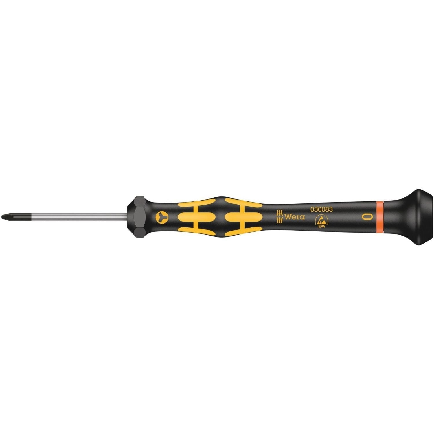 Wera 1572 Esd Kraftform Micro Screwdriver For Microstix Screws, 0x40-mm.