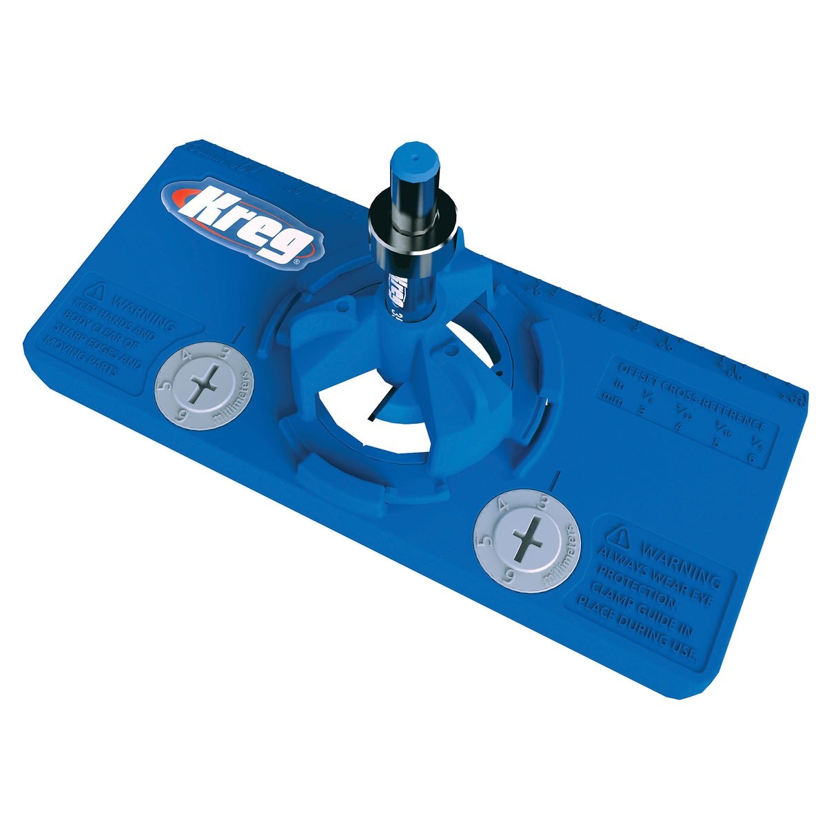 Kreg Concealed Hinge Jig with 35 mm Carbide-Tipped Bit for Cabinet Door Installation (KHI-HINGE)