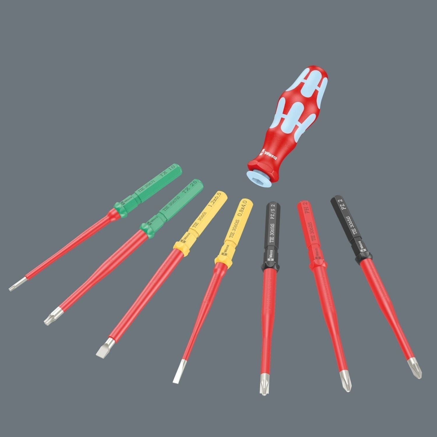 Wera Kraftform Kompakt VDE 3065 Is Pz Take It Easy SB, Stainless Steel, Pz 2x157-mm.