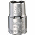 DeWalt 1/2-in. Drive 13 mm 6-Point Socket, Manual Hand Tool (DWMT86513OSP)