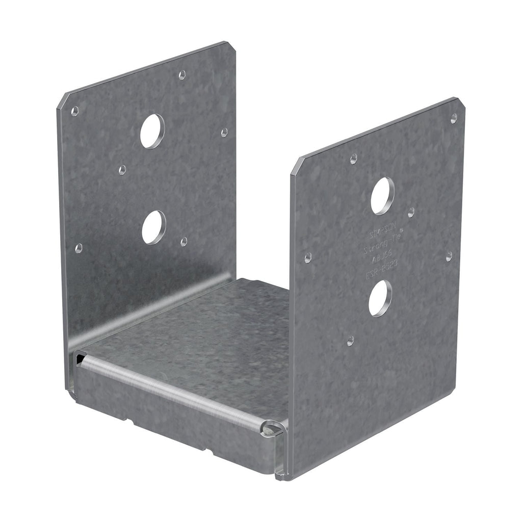Simpson Strong-Tie ZMAX Galvanized Adjustable Standoff Post Base for 6x6 Rough (ABU66RZ)