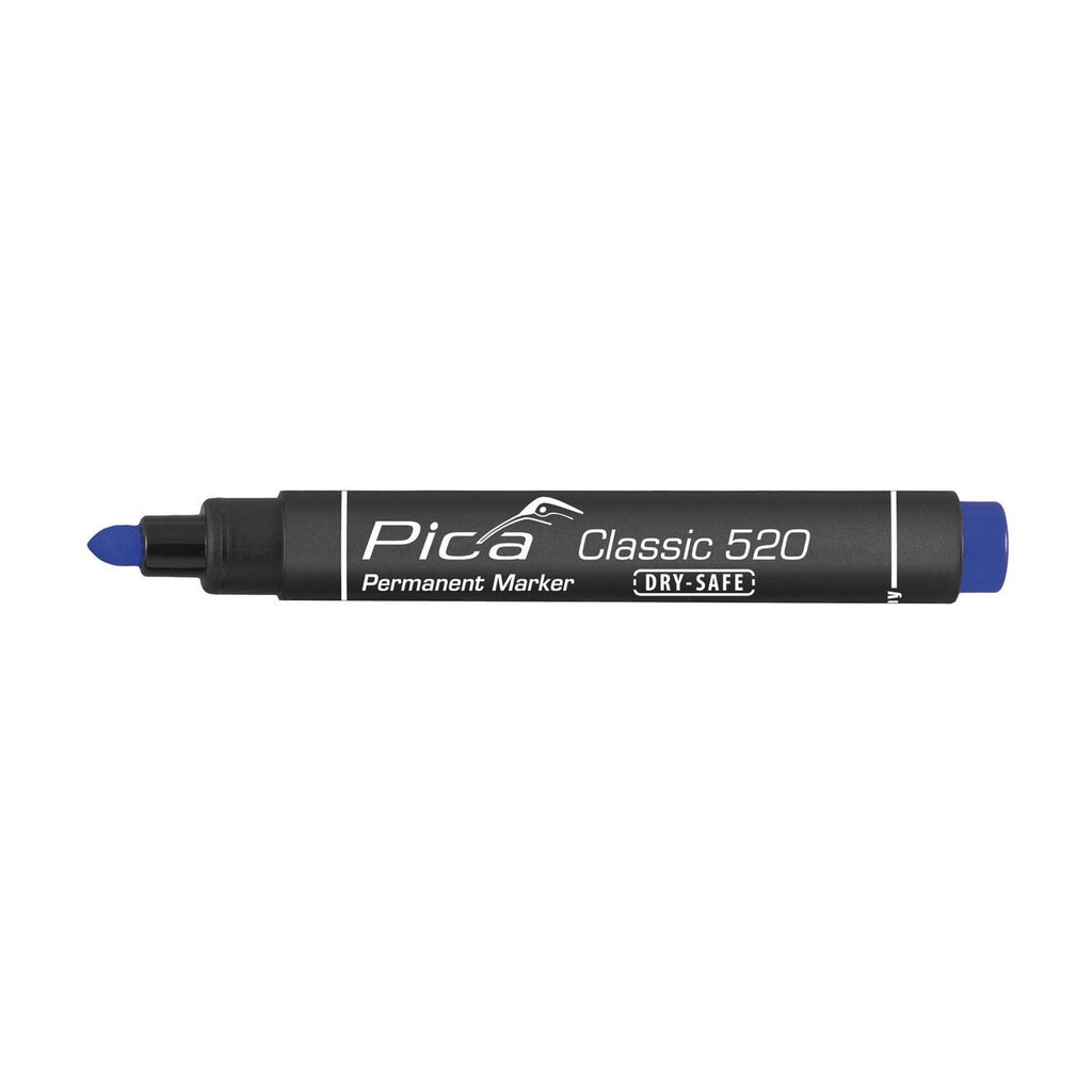 Pica 520/41 Blue Permanent Marker, 1-Pack