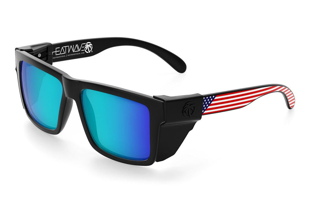 Heat Wave VISE Z87 Stars and Stripes USA Sunglasses