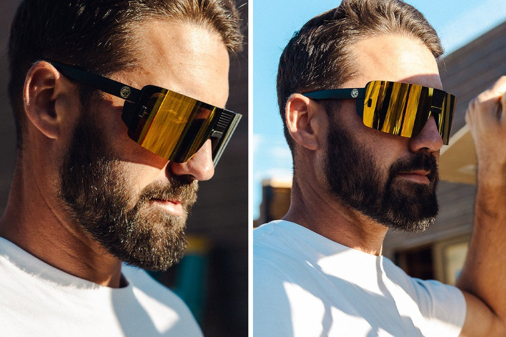 Heat Wave Vector Gold Z87+ Sunglasses