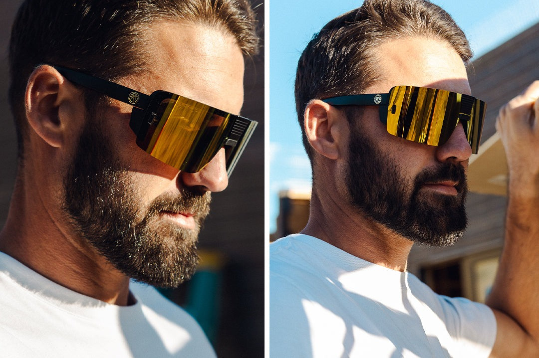 Heat Wave Vector Gold Z87+ Sunglasses