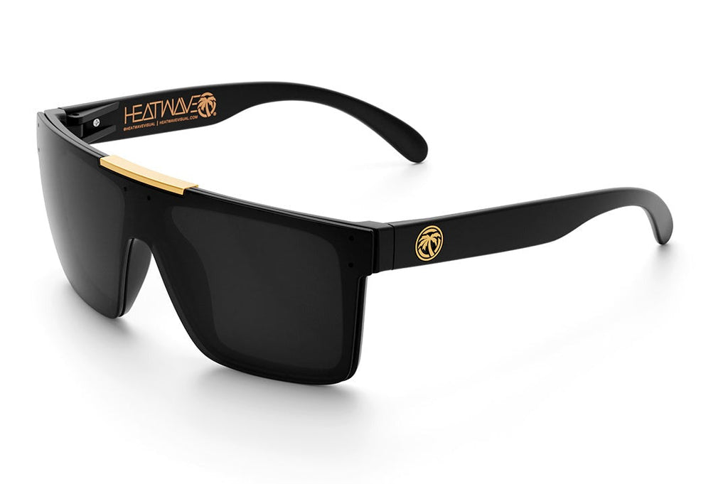 Heat Wave Quatro Z87 BLACK/GOLD Sunglasses