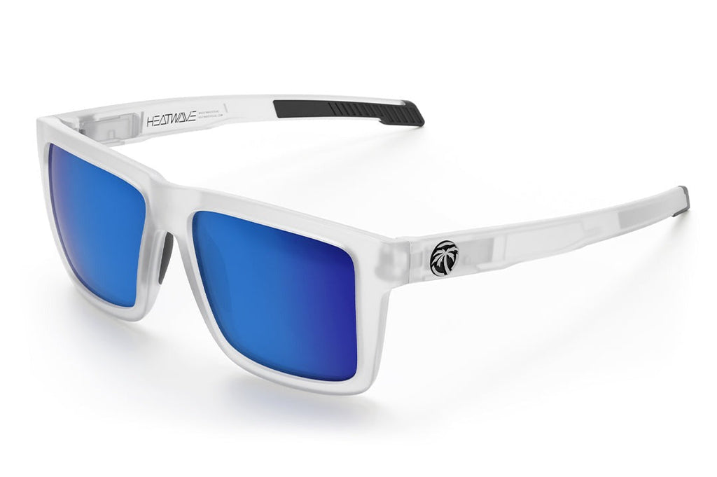 Heat Wave Performance XL VISE Frame Vapor Frost Coastal Lens Z87+ Sunglasses