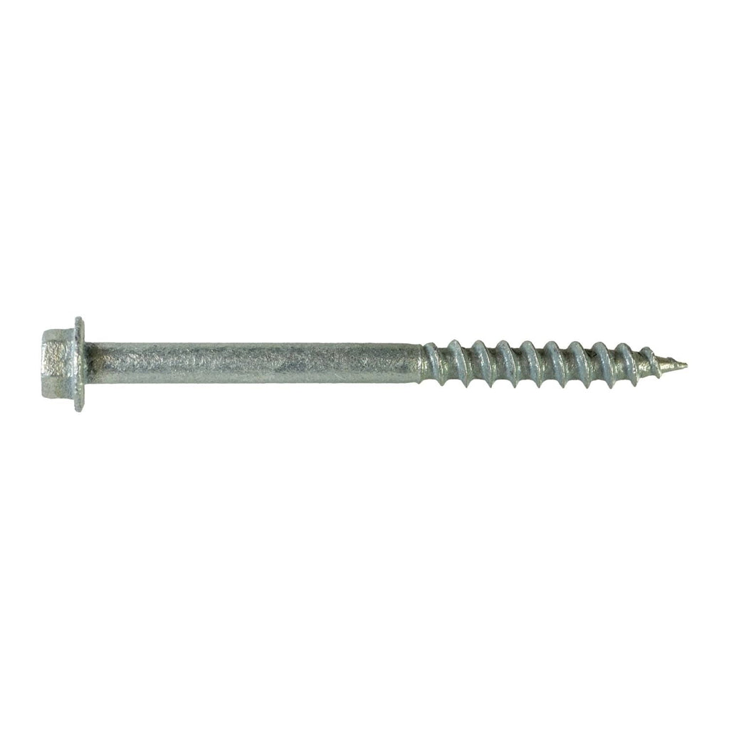 Simpson Strong-Tie Strong-Drive SD Connector Screw, #10 x 2-1/2-in. 1/4-Hex Drive, Mech. Galvanized, 500-Pack (SD10212R500)