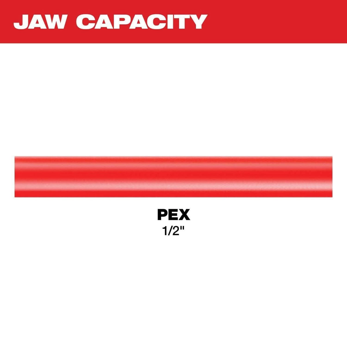 Milwaukee 49-16-2651C 1/2" PEX Crimp (F1807 & F2159) Jaw for M18 FORCE LOGIC Press Tools