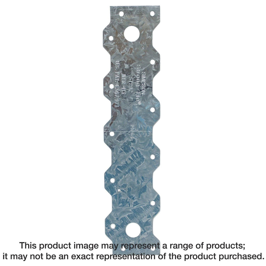 Simpson Strong-Tie ST292 ST 9-5/16-in. 20-Gauge Galvanized Strap Tie