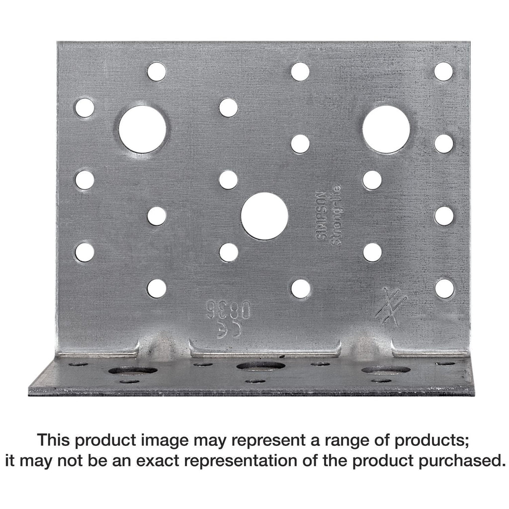 Simpson Strong-Tie AE116 AE 3-9/16-in. x 4-9/16-in. Angle Bracket for Cross-Laminated Timber