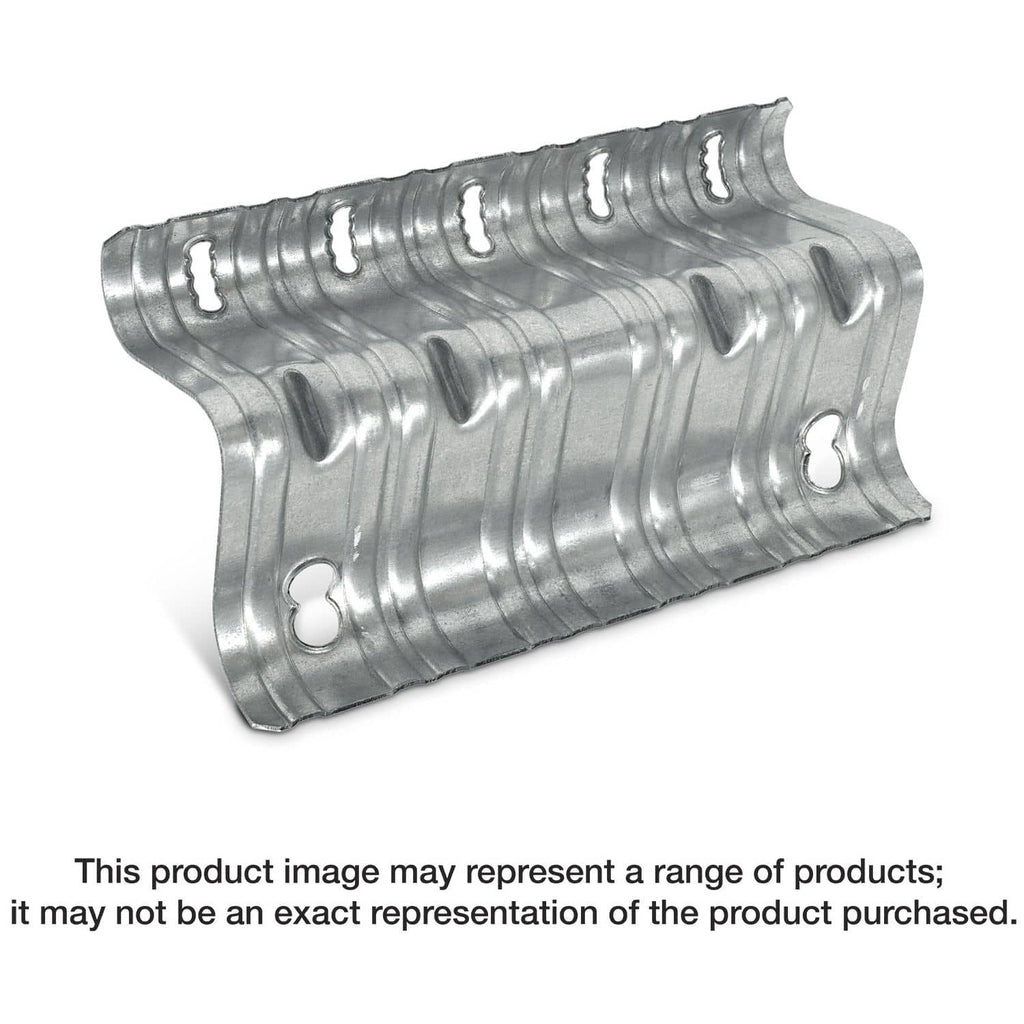 Simpson Strong-Tie URFP-SDS3HDG URFP 10-5/8-in. x 6-1/4-in. HDG Universal Retro Foundation Plate with Screws