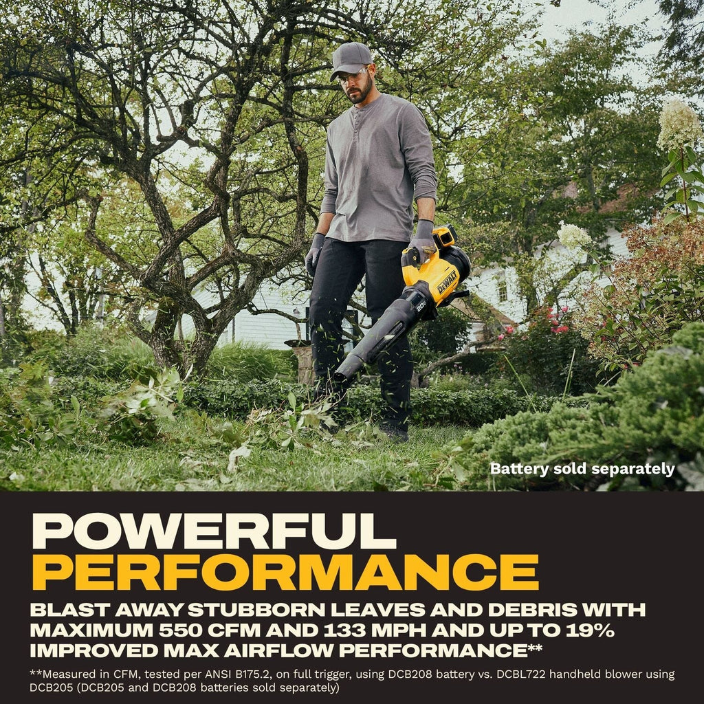 DeWALT DCBL724B 20V MAX XR Brushless Cordless Blower, Tool Only