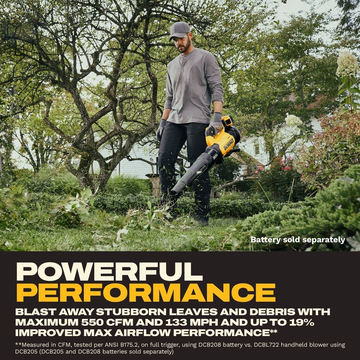 DeWALT DCBL724B 20V MAX XR Brushless Cordless Blower, Tool Only