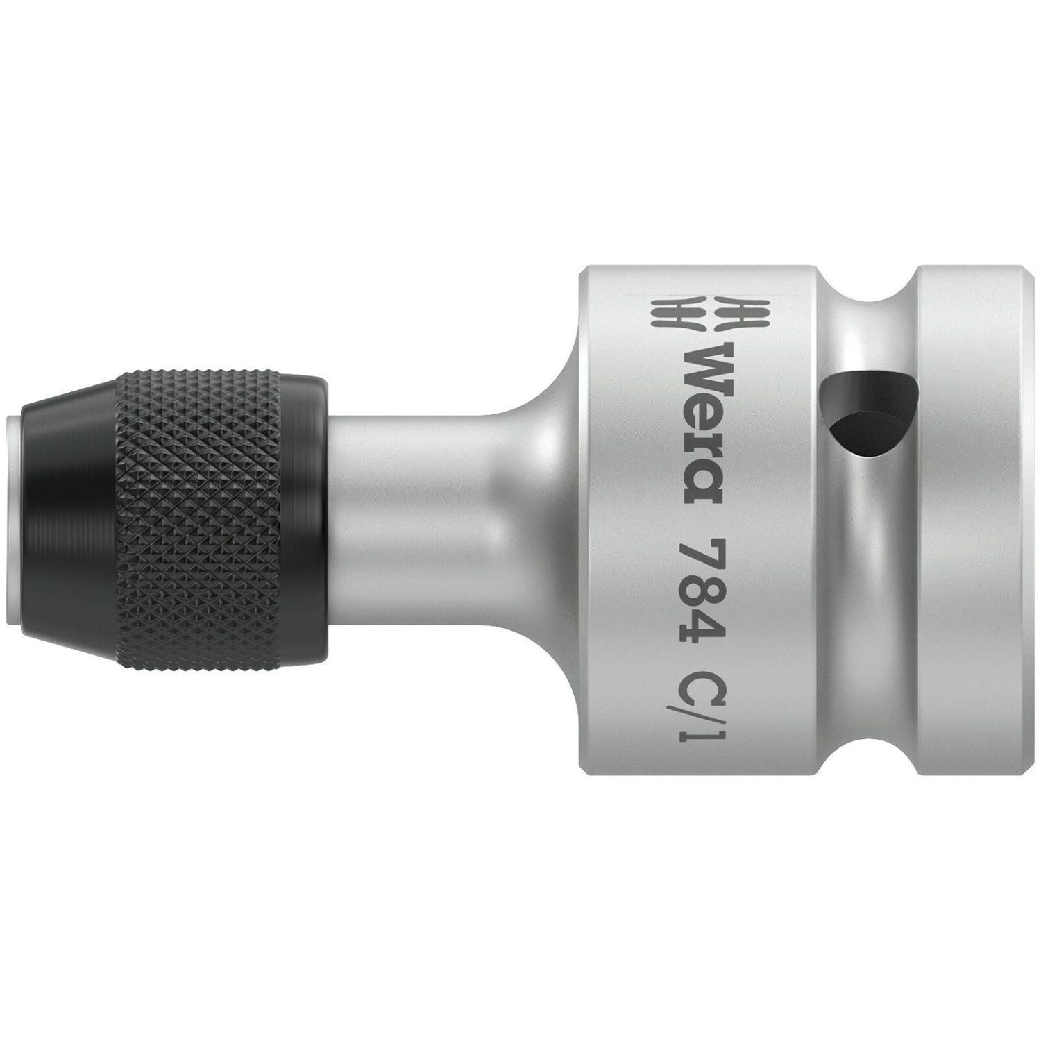 Wera 784 C 1/2-in. Adaptor With Quick-Release Chuck, 784 C/1x1/4-in.x50-mm.