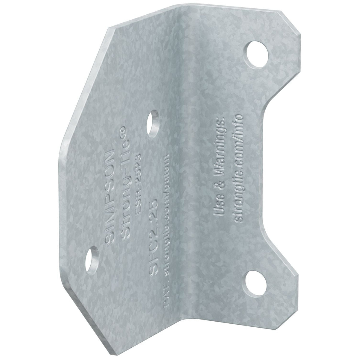 Simpson Strong-Tie SFC2.25-R300 SFC 7/8-in. x 1-3/4-in. x 2-1/4-in. Steel Framing Connector, 300-Pack
