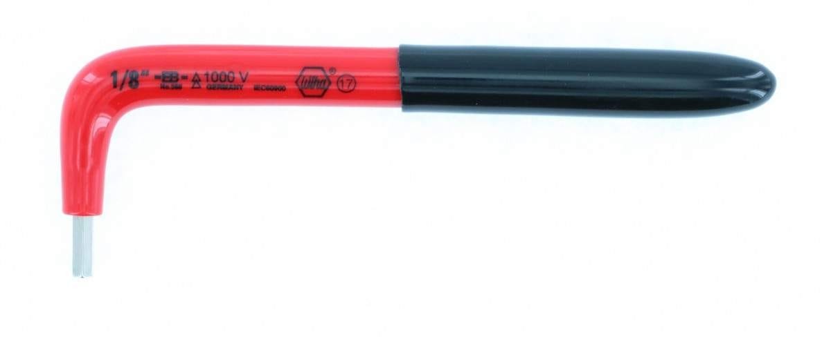 Wiha 13663 Insulated Inch Hex L-Key 1/8"