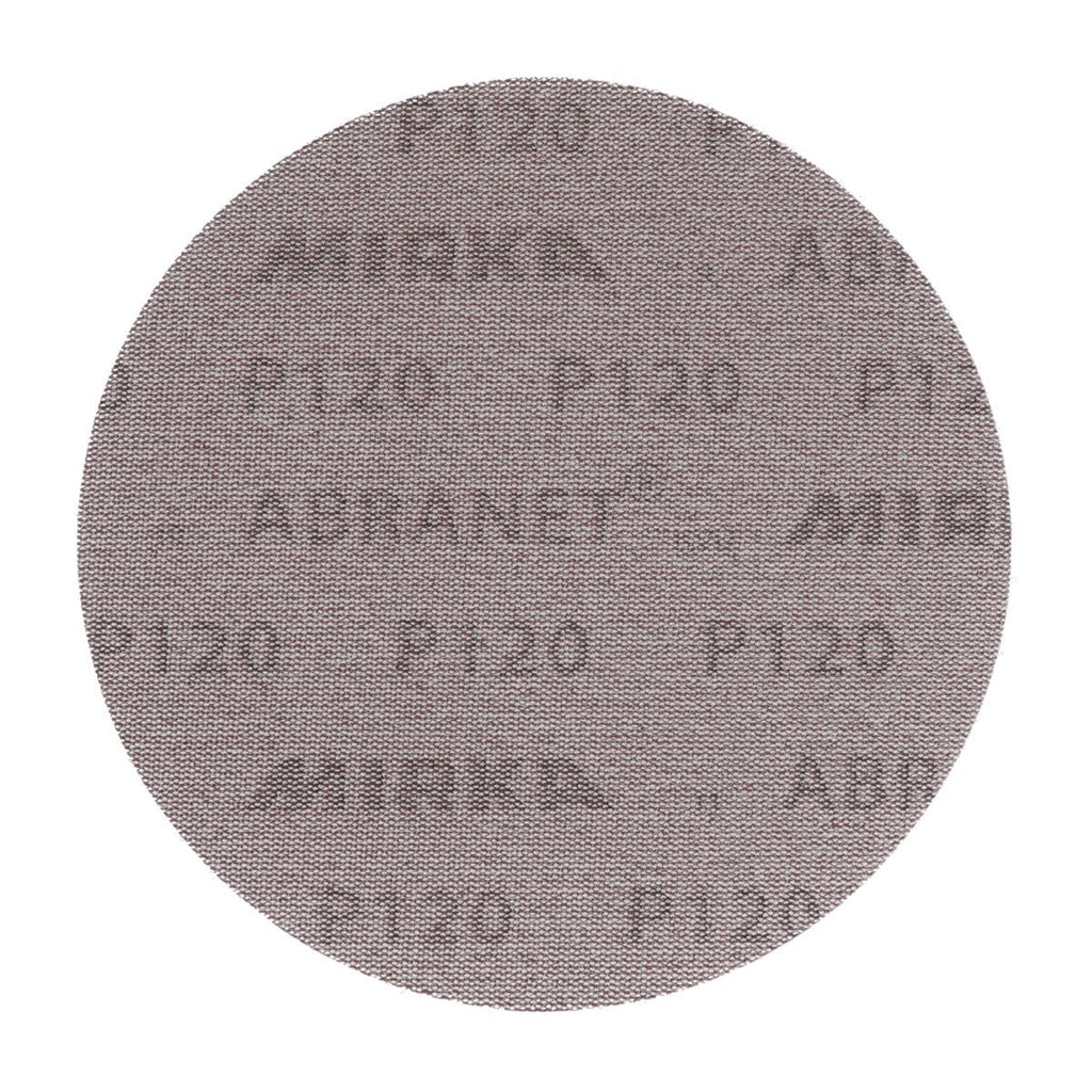 Mirka Abranet 7-in. P80 Grip Net Sanding Discs, 50-Pack for Dust-Free Sanding (9A-227-080)