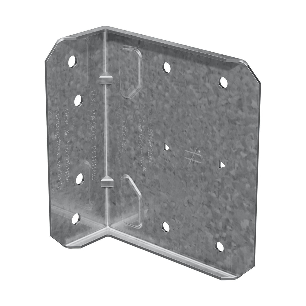 Simpson Strong-Tie FCB43.5-R25 FCB 3-1/2-in. Bypass Framing Fixed-Clip Connector, 25-Pack