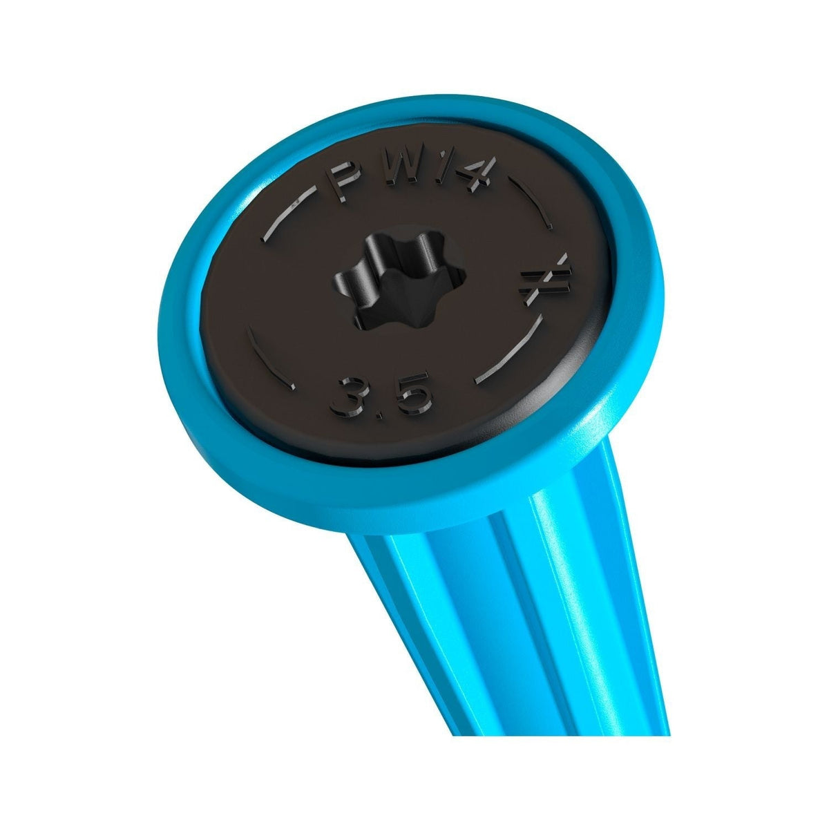 Simpson Strong-Tie SDPW14312-R50 Strong-Drive SDPW DEFLECTOR Screw, 0.140-in. x 3-1/2-in. T25, 6-Lobe, E-Coat, 50-Pack