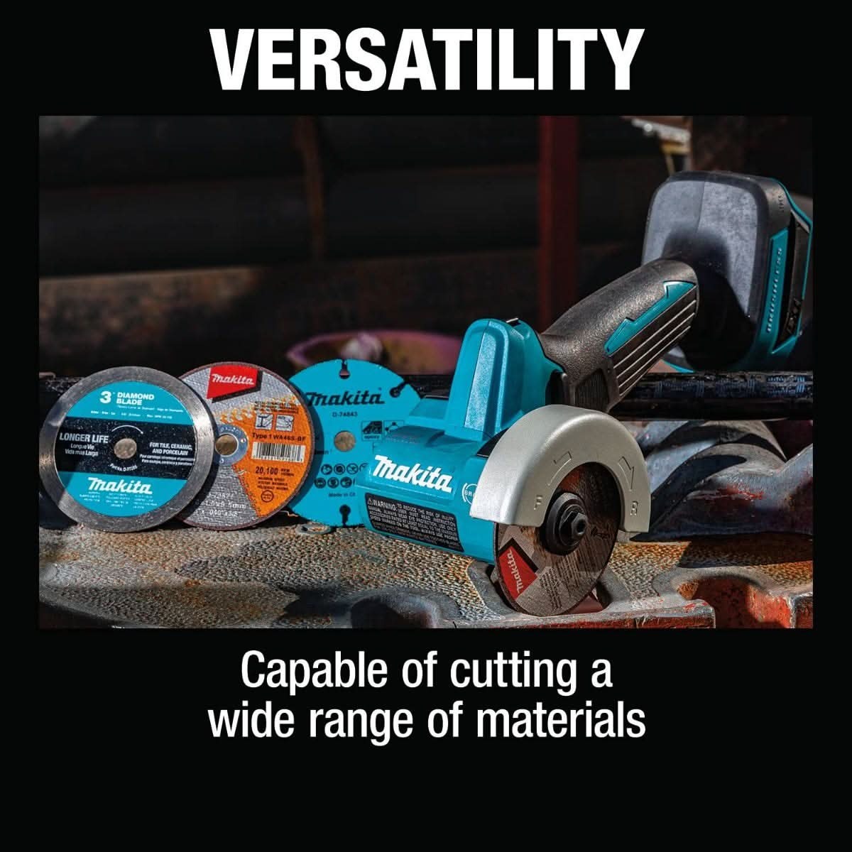 Makita XCM01Z 18V LXT Lithium-Ion Brushless Cordless 3" Cut-Off Tool, Tool Only (PROMO)