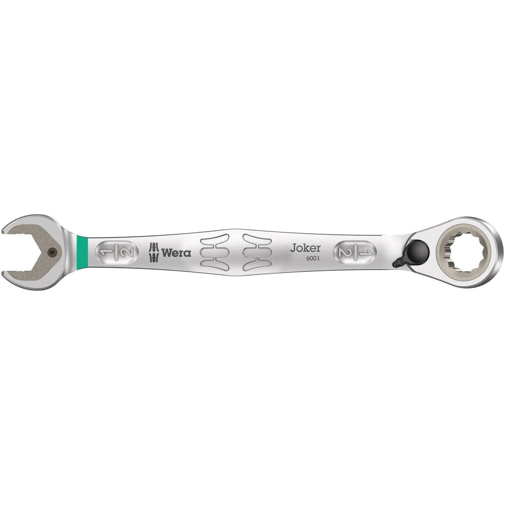 Wera 6001 Joker Switch Ratcheting Combination Wrench, With Switch Lever, Imperial, 1/2-in.x171-mm.